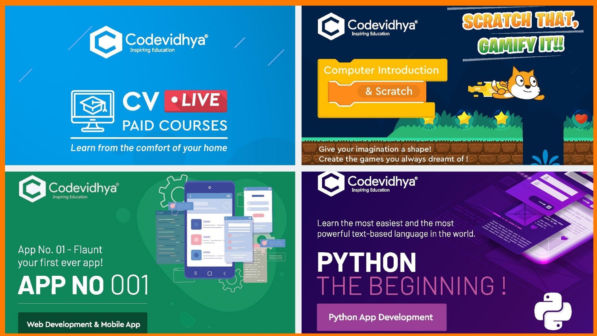 Codevidhya Courses