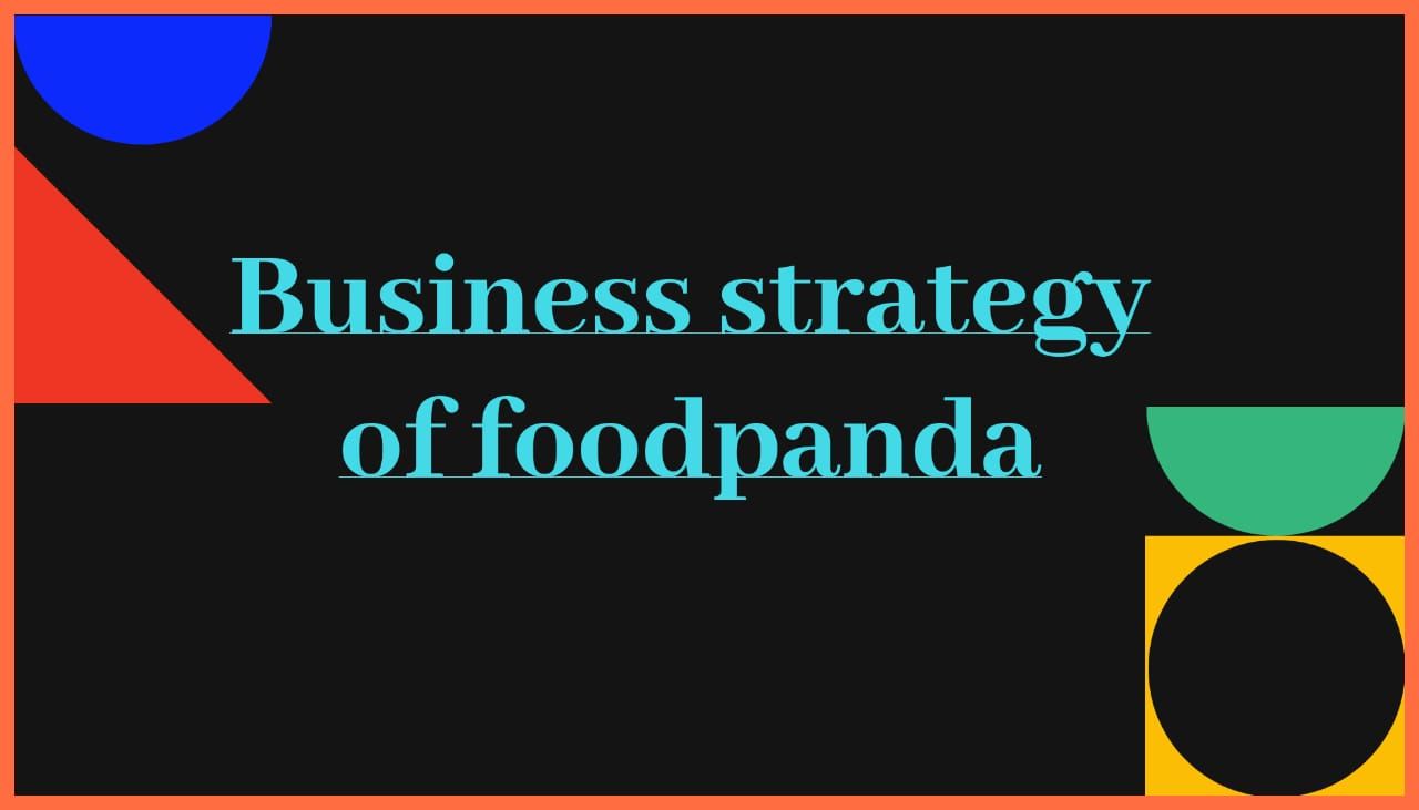 Foodpanda Business Model
